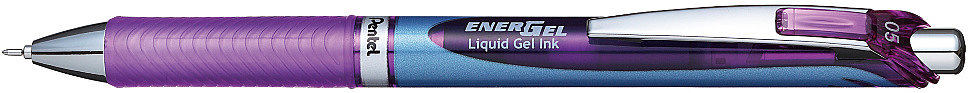 Ручка гелевая Pentel EnerGel BLN75, фиолетовая