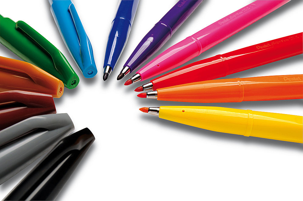 Капиллярная ручка-фломастер Pentel Sign Pen S520 - 96 руб.