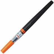 Кисть с краской Pentel Colour Brush XGFL-107 оранжевая - Кисть с краской Pentel Colour Brush XGFL-107 оранжевая