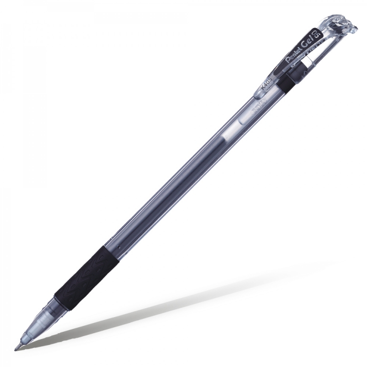 Ручка гелевая для ЕГЭ Pentel Gel K405 черная 0,5мм Ручка гелевая для ЕГЭ Pentel Gel K405 черная 0,5мм