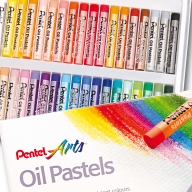 Пастель масляная Pentel Arts Oil Pastels картонная упаковка 36 мелков - Пастель масляная Pentel Arts Oil Pastels картонная упаковка 36 мелков