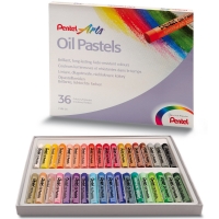 Пастель масляная Pentel Arts Oil Pastels картонная упаковка 36 мелков