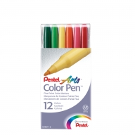 Фломастеры Pentel Arts Color Pen 12 цветов - Фломастеры Pentel Arts Color Pen 12 цветов