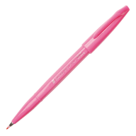 Кисть Pentel Touch Brush Sign Pen SES15С - Фломастер-кисть Pentel Brush Sign Pen SES15C-P розовый