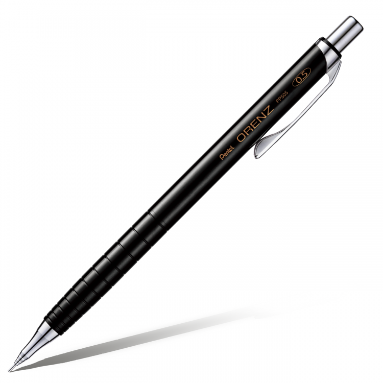 Карандаш механический Pentel Orenz PP505 черный корпус 0,5мм Карандаш механический Pentel Orenz черный корпус 0,5мм
