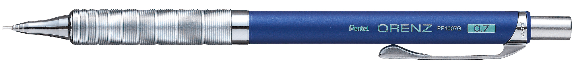 Карандаш механический Pentel Orenz Metal Grip синий корпус 0,7мм XPP1007G-CX