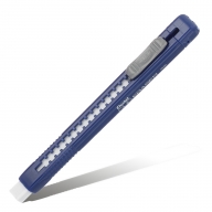 Ластик-карандаш Pentel Clic Eraser 6х80мм ZE80 - Ластик-карандаш Pentel Clic Eraser 6х80мм ZE80 синий корпус