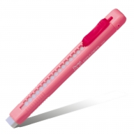 Ластик-карандаш Pentel Clic Eraser 6х80мм ZE80 - Ластик-карандаш Pentel Clic Eraser 6х80мм ZE80 розовый корпус