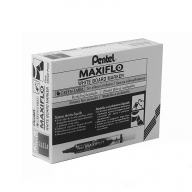 Маркер для белой доски Pentel Maxiflo Flex Feel 1-5мм - Маркер для белой доски Pentel Maxiflo Flex Feel MWL5SBF 1-5мм упаковка из 12 штук