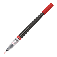 Кисть с краской Pentel Colour Brush XGFL-102 красная