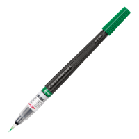 Кисть с краской Pentel Colour Brush XGFL-104 зеленая