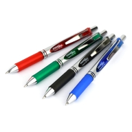 Набор гелевых ручек Pentel EnerGel BL77 4 цвета (черный, синий, зеленый, красный) 0,7мм - Набор гелевых ручек Pentel EnerGel BL77 4 цвета (черный, синий, зеленый, красный) 0,7мм