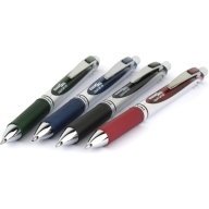 Набор гелевых ручек Pentel EnerGel BL77 4 цвета (черный, темно-синий, бургундия и зеленый лес) 0,7мм - Набор гелевых ручек Pentel EnerGel BL77 4 цвета (черный, темно-синий, бургундия и зеленый лес) 0,7мм