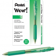 Ручка шариковая Pentel Wow BK440 1мм - Ручка шариковая Pentel Wow BK440 1мм зеленая, упаковка из 12 штук