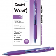 Ручка шариковая Pentel Wow BK440 1мм - Ручка шариковая Pentel Wow BK440 1мм фиолетовая, упаковка из 12 штук