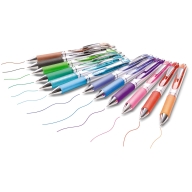 Набор гелевых ручек Pentel EnerGel BL77 12 цветов 0,7мм - Набор гелевых ручек Pentel EnerGel BL77 12 цветов 0,7мм