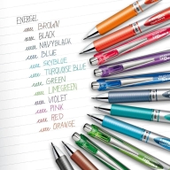 Набор гелевых ручек Pentel EnerGel BL77 12 цветов 0,7мм - Набор гелевых ручек Pentel EnerGel BL77 12 цветов 0,7мм