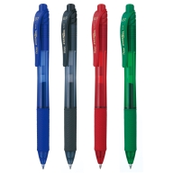 Набор гелевых ручек Pentel EnerGel BL107 4 цвета (черный, синий, красный, зеленый)  0,7мм - Набор гелевых ручек Pentel EnerGel BL107 4 цвета (черный, синий, красный, зеленый)  0,7мм