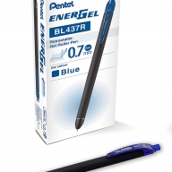 Ручка гелевая Pentel EnerGel Soft Touch BL437R1 0,7мм - Ручка гелевая Pentel EnerGel Soft Touch BL437R1 0,7мм