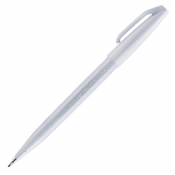 Кисть Pentel Brush Sign Pen SES15С - Кисть Pentel Brush Sign Pen SES15C-N2 светло-серый