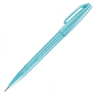Кисть Pentel Brush Sign Pen SES15С - Кисть Pentel Brush Sign Pen SES15C-S2 бледно-синий