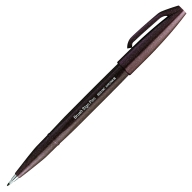 Кисть Pentel Brush Sign Pen SES15С - Кисть Pentel Brush Sign Pen SES15C-E3 темно-коричневый цвет чернил