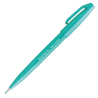 Кисть Pentel Brush Sign Pen SES15С - Кисть Pentel Brush Sign Pen SES15C-D4 изумрудно-зеленый цвет чернил
