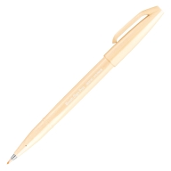 Кисть Pentel Brush Sign Pen SES15С - Кисть Pentel Brush Sign Pen SES15C-F3 бледно-оранжевый цвет чернил
