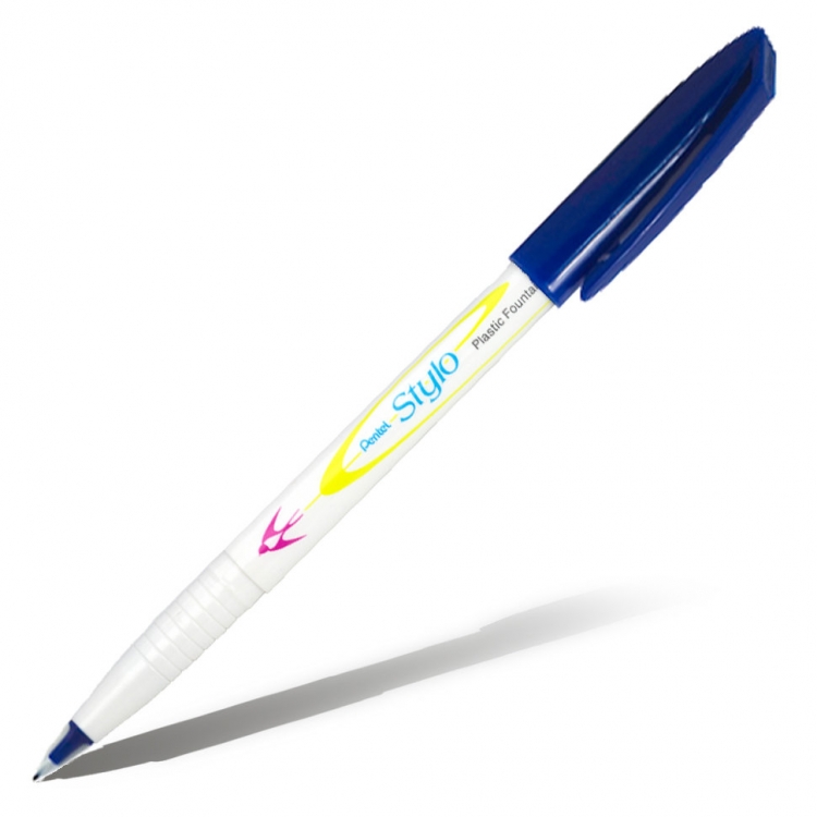 Ручка капиллярная Pentel Stylo 0,4-0,7мм синяя JM11-C