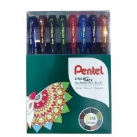 Набор гелевых ручек Pentel EnerGel BL417 8 цветов 0,7мм