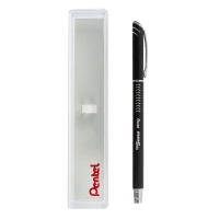 Ручка гелевая Pentel EnerGel BL457 черный металлик синяя 0,7мм