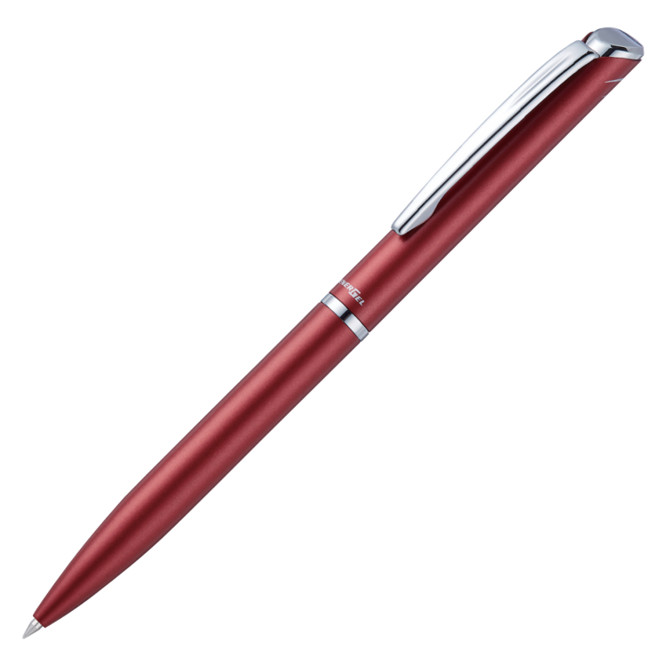Ручка гелевая Pentel EnerGel BL2007 красный матовый корпус 0,7мм