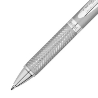 Ручка гелевая Pentel EnerGel BL407 серебристый металлик синяя 0,7мм - Ручка гелевая Pentel EnerGel BL407 серебристый металлик синяя 0,7мм