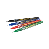 Набор Pentel маркер перманентный NFS410 Fine 4 цвета 0,4мм - Набор Pentel маркер перманентный NFS410 Fine 4 цвета 0,4мм