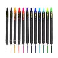 Набор гелевых ручек Pentel EnerGel Soft Touch BL437R1 12 цв. 0,7мм - Набор гелевых ручек Pentel EnerGel Soft Touch BL437R1 12 цв. 0,7мм