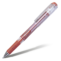 Ручка гелевая Pentel Hybrid Gel Grip DX бронзовая 1мм