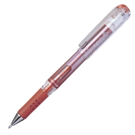 Ручка гелевая Pentel Hybrid Gel Grip DX бронзовая 1мм K230-ME - Ручка гелевая Pentel Hybrid Gel Grip DX бронзовая 1мм K230-ME