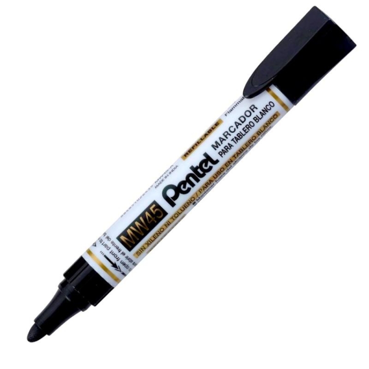 Маркер для доски Pentel MW45 2,2мм овальный