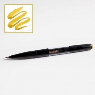 Кисть Pentel Brush Sign Pen Artist SESF30C - Кисть Pentel Brush Sign Pen Artist желтая охра SESF30C-Y