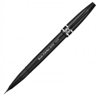 Кисть Pentel Brush Sign Pen Artist SESF30C - Кисть Pentel Brush Sign Pen Artist черная SESF30C-A