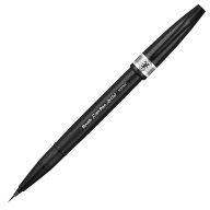 Кисть Pentel Brush Sign Pen Artist SESF30C - Кисть Pentel Brush Sign Pen Artist серая SESF30C-N