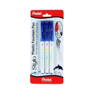 Ручка капиллярная Pentel Stylo 0,4-0,7мм 3 штуки JM11-3C - Ручка капиллярная Pentel Stylo 0,4-0,7мм 3 штуки JM11-3C