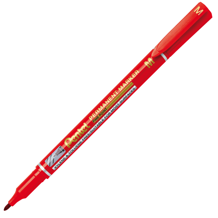 Маркер перманентный Pentel NM470 2,4 mm овальный