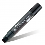 Маркер меловой Pentel Wet Erase Chalk SMW56 10-15мм - Маркер меловой Pentel Wet Erase Chalk 10-15мм черный SMW56-A