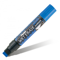 Маркер меловой Pentel Wet Erase Chalk SMW56 10-15мм - Маркер меловой Pentel Wet Erase Chalk 10-15мм синий SMW56-C