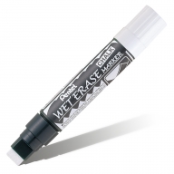 Маркер меловой Pentel Wet Erase Chalk SMW56 10-15мм - Маркер меловой Pentel Wet Erase Chalk 10-15мм белый SMW56-W