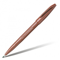 Капиллярная ручка-фломастер Pentel Sign Pen S520 - Капиллярная ручка Pentel Sign Pen S520-E коричневая