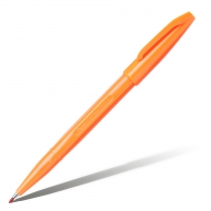 Капиллярная ручка-фломастер Pentel Sign Pen S520 - Капиллярная ручка Pentel Sign Pen S520-F оранжевая