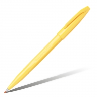 Капиллярная ручка-фломастер Pentel Sign Pen S520 - Капиллярная ручка Pentel Sign Pen S520-G желтая
