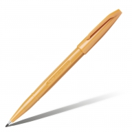 Капиллярная ручка-фломастер Pentel Sign Pen S520 - Капиллярная ручка Pentel Sign Pen S520-Y охра
